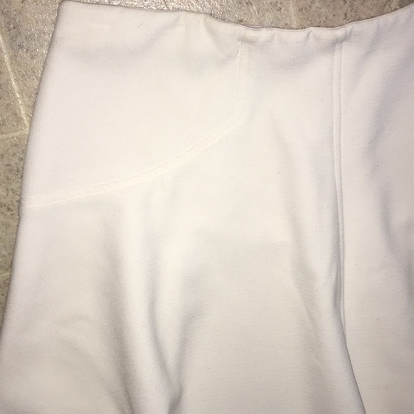 Lela Rose cream color fluted fit n flare mini - Picture 3 of 8